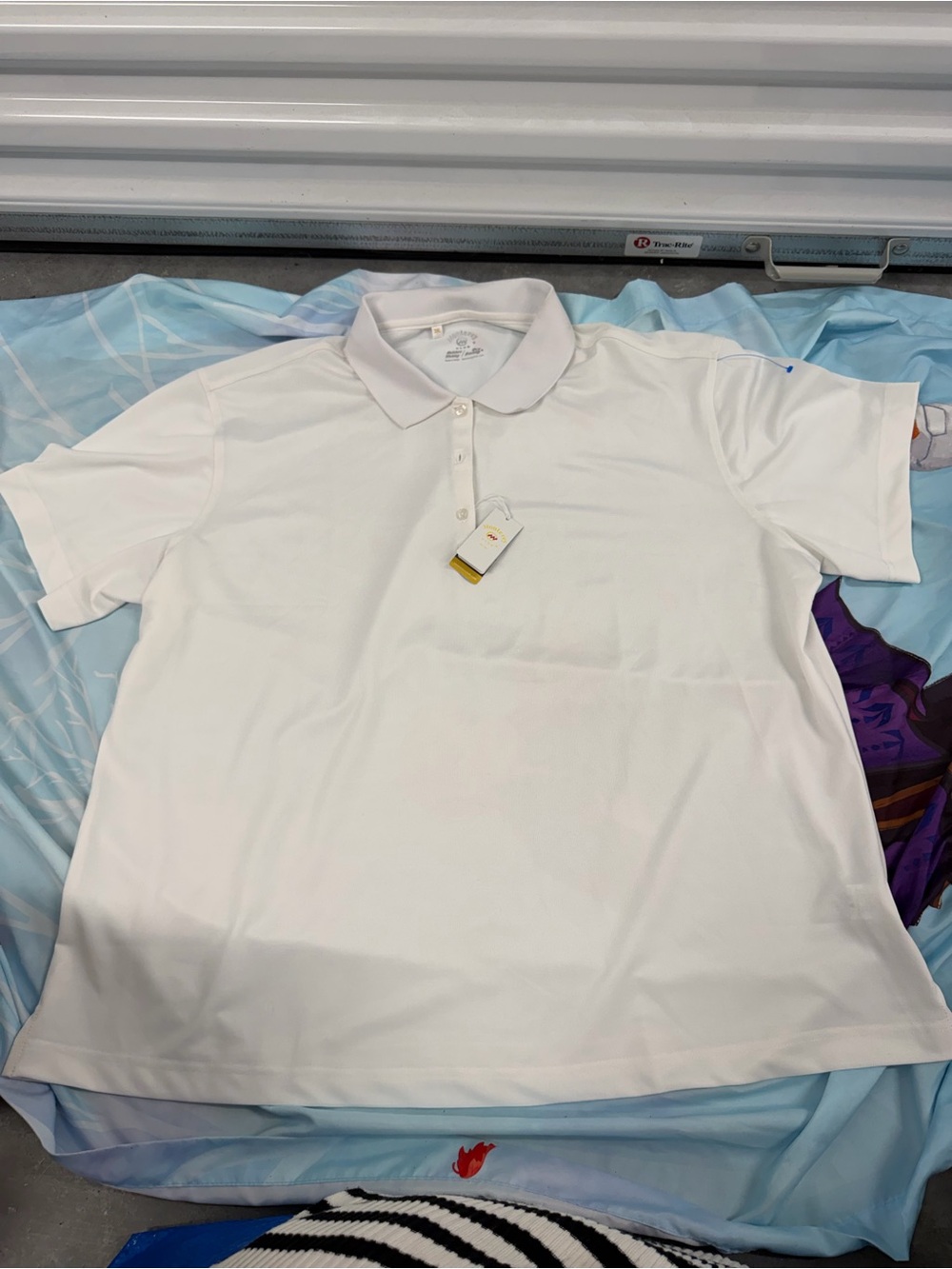 Monterey Bay Men's White Polo Shirt